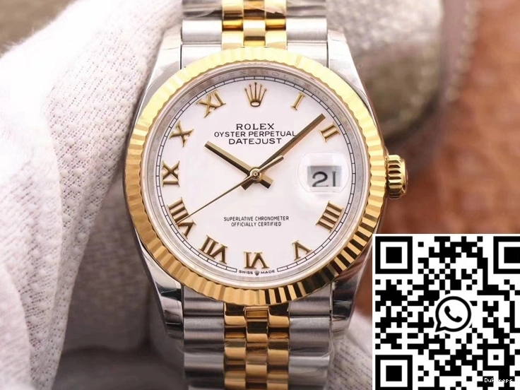 White Factory M126233-0029 EW Tailored Dial Rolex 667 Datejust 0817